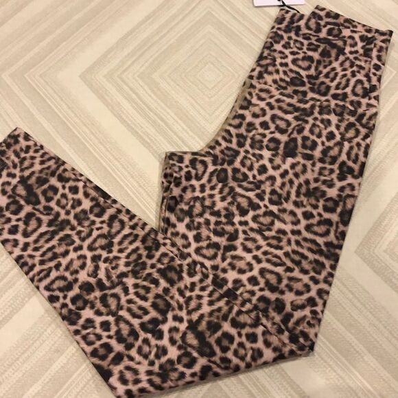 Beach Riot Leopard High Waist Full Length Leggings - Picture 1 of 6